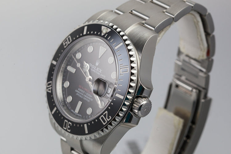 2017 Rolex Sea-Dweller 126600 with Box and Papers