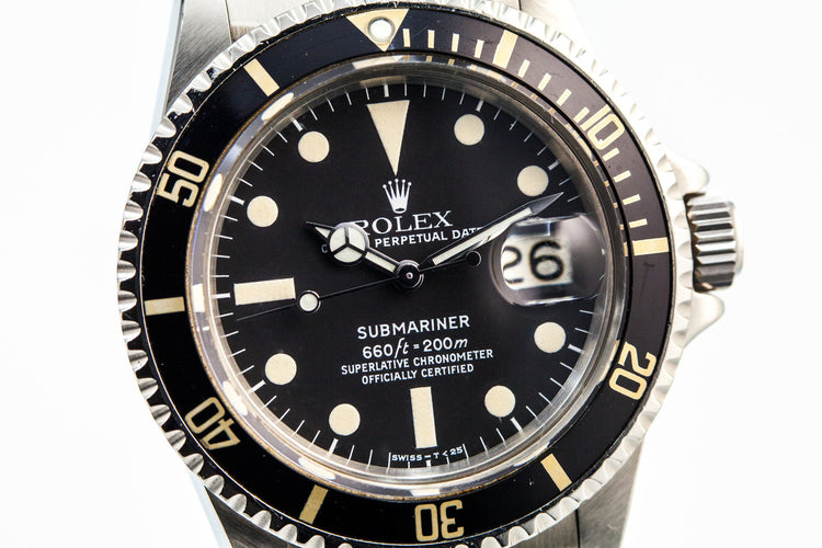 1977 Rolex Submariner 1680 with Box and RSC Card