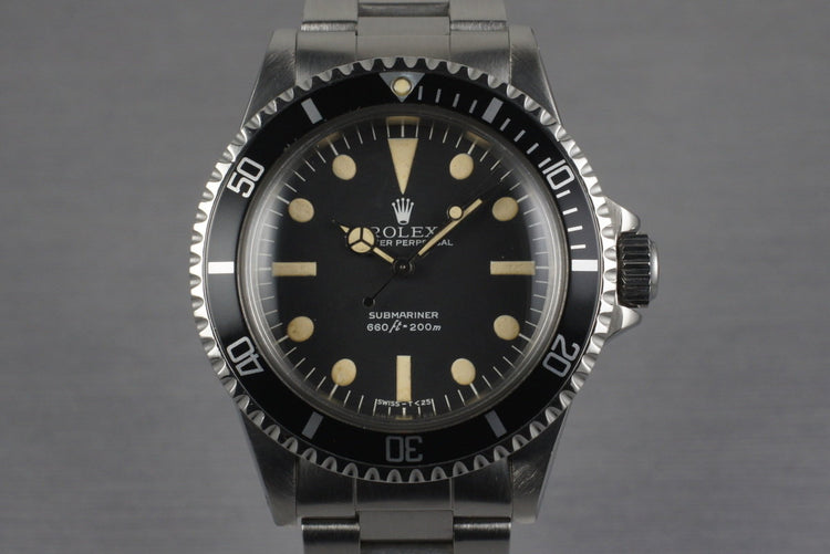 1979 Rolex Submariner 5513 Mark 3 Maxi Dial