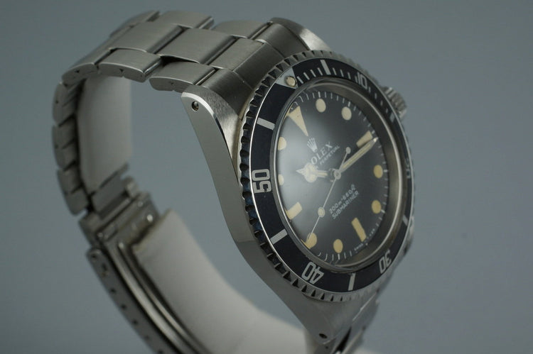 1969 Rolex Submariner 5513 Meters First
