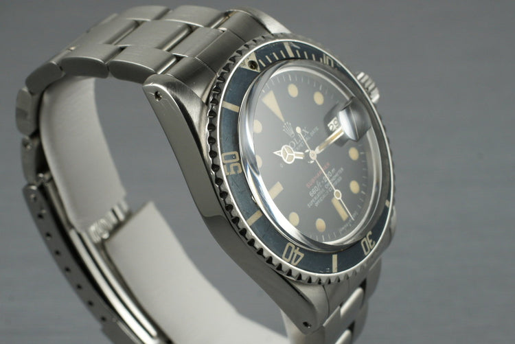 1972 Rolex Red Submariner 1680 Mark VI