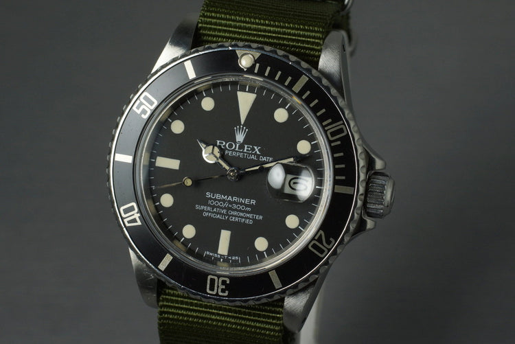 1981 Rolex Submariner 16800