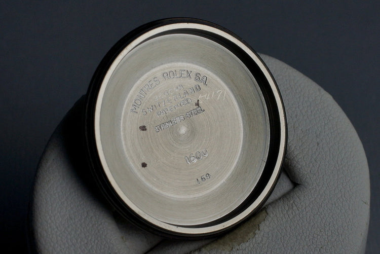 1969 Rolex DateJust 1600 Silver Dial