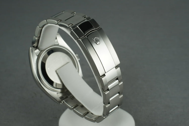 2007 Rolex Datejust 116200 with Blue and Black Arabic Dial