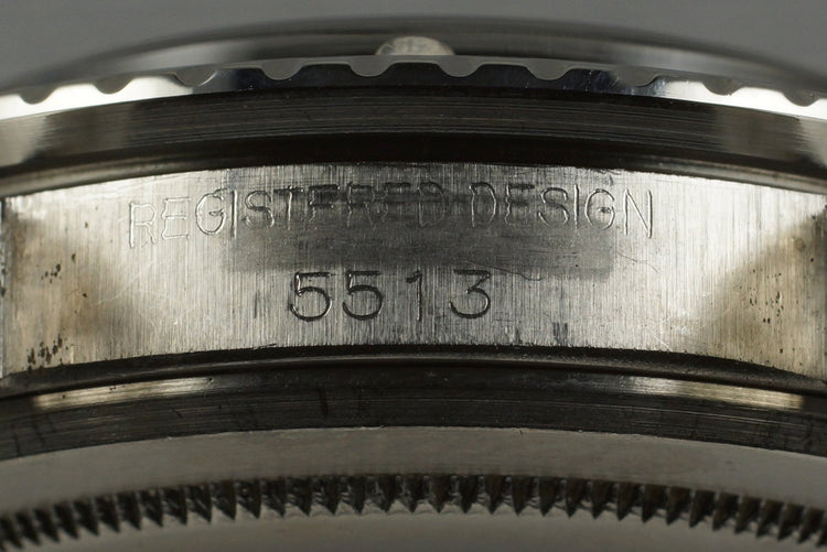 1966 Rolex Submariner 5513 Serif Dial with Service Papers