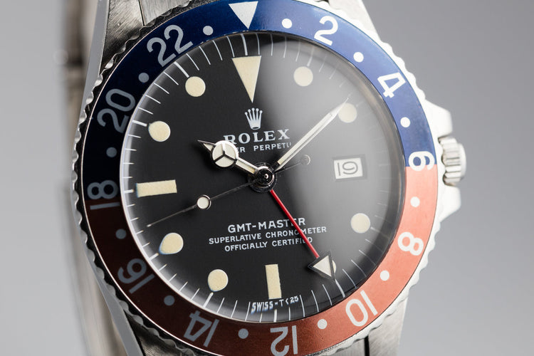 1978 Rolex GMT-Master 1675 with Box and Papers
