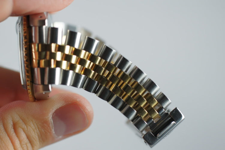 Rolex GMT Two Tone 16753 with Black Dial