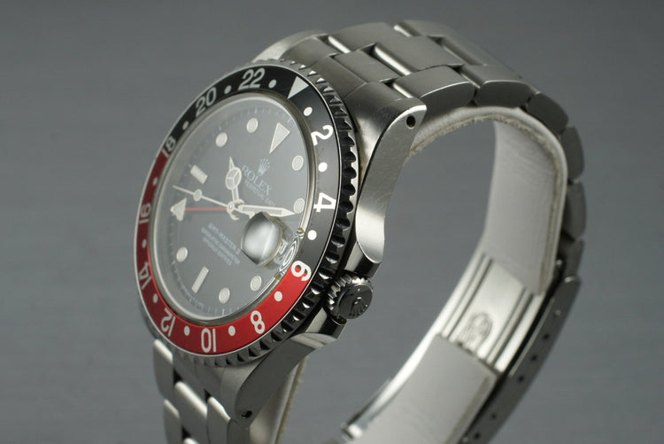 1991 Rolex 16710 GMT II with Box and Papers
