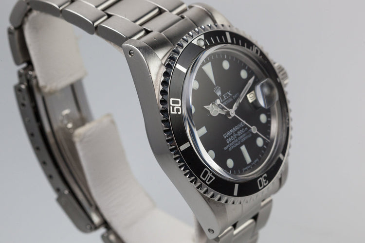 1978 Rolex Submariner 1680 with Service Dial