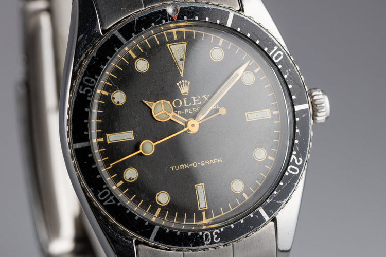1954 Rolex Oyster Perpetual Turn-o-graph 6202 Red Triangle