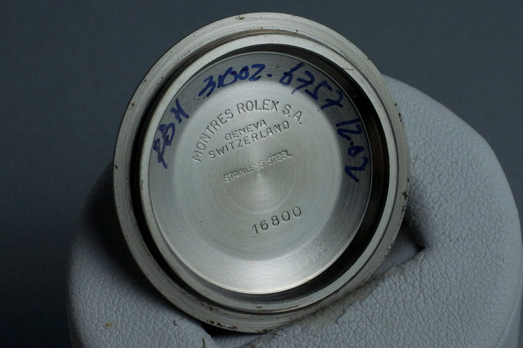 1982 Rolex Submariner 16800