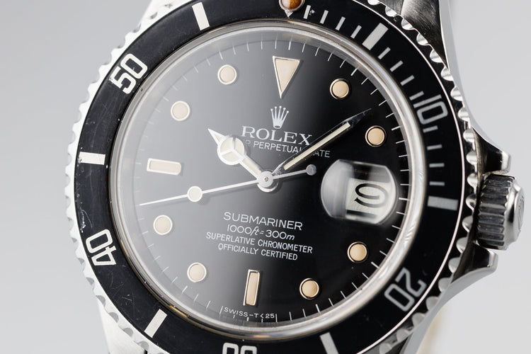 1986 Rolex Submariner 16800