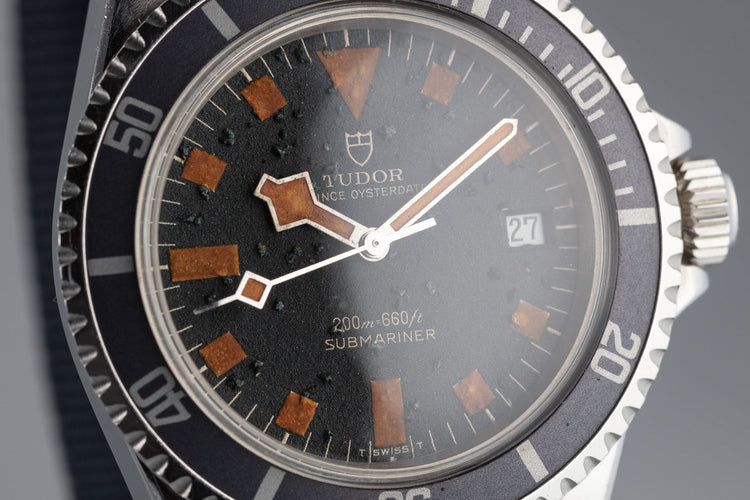 1975 Tudor Snowflake Submariner 9411/0 Blue Dial