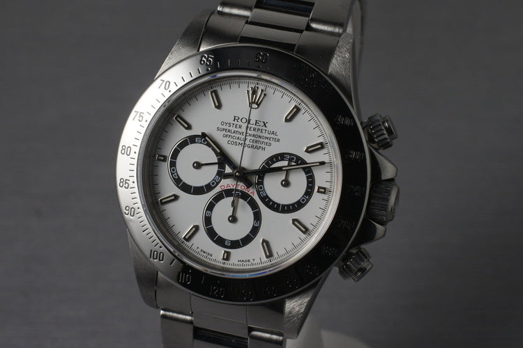 1995 Rolex Daytona 16520 White Dial