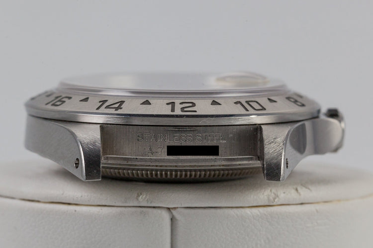 1999 Rolex Explorer II 16570 White Dial