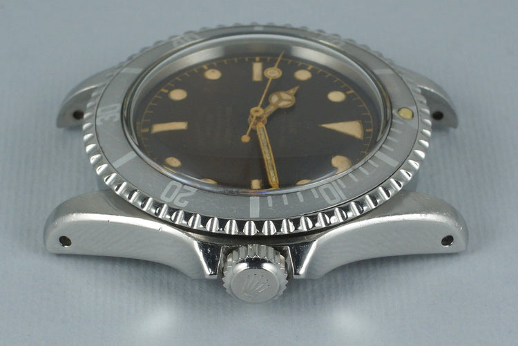 1964 Tudor Submariner 7928 PCG Gilt Chapter Ring Dial BROWN