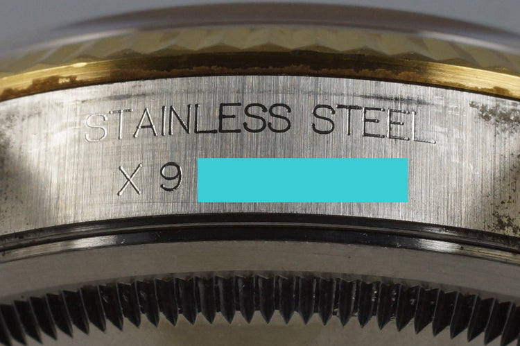 1991 Rolex Two Tone DateJust 16233 Champagne Dial