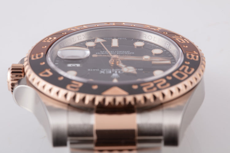 2020 Rolex Ever Rose GMT-Master II 126711CHNR “Root Beer” with Full Set