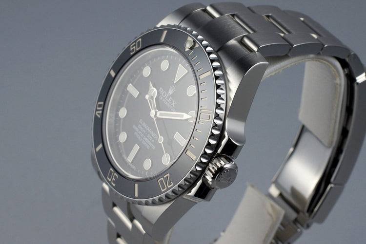 2015 Rolex Submariner 114060