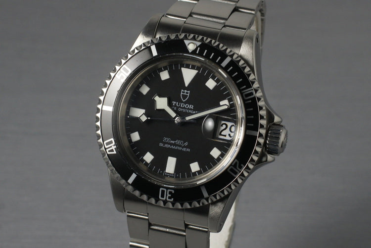1976 Tudor Submariner 9411/0 Snowflake with Box and Papers