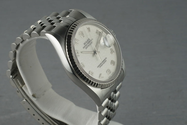 Rolex Datejust 16234 with jubilee dial