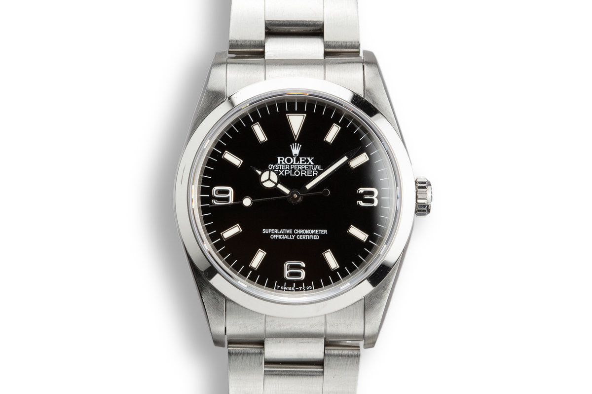 HQ Milton - 1991 Rolex Explorer 14270 with Box, Papers, and