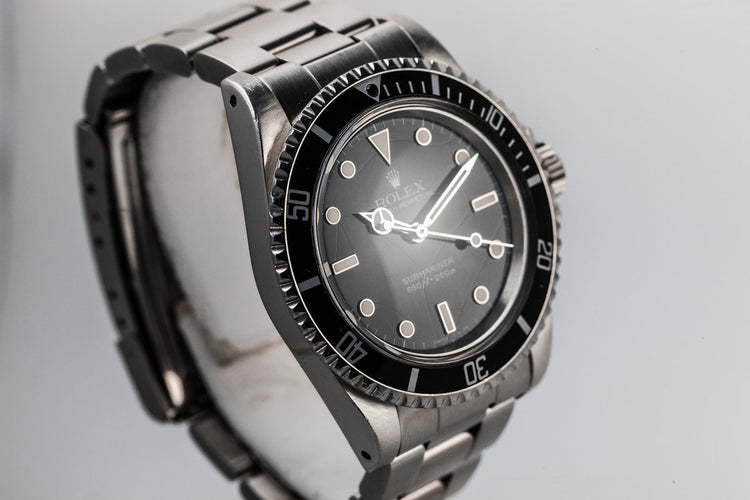 1985 Rolex Submariner 5513 with Spider Dial