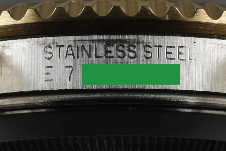 1990 Rolex Two Tone Submariner 16613 with Tiffany and Co Dial