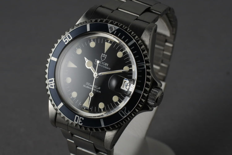1981 Tudor Submariner 76100 with Non-Mercedes Hand