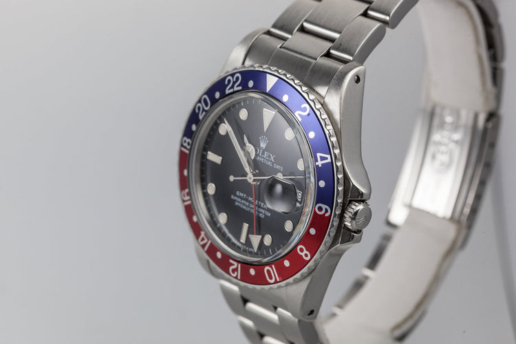 1981 Rolex GMT-Master 16750