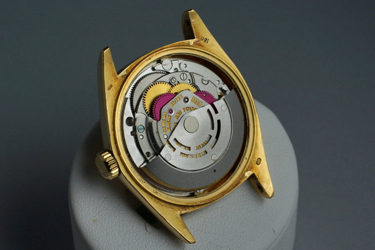 1975 Rolex YG Day-Date 1803 with Champagne Linen Dial