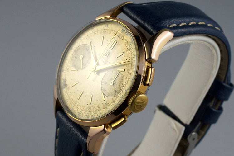 1950’s Gold Shell Breitling Chronograph 1193