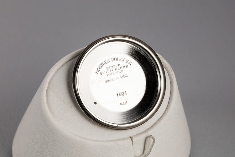 1969 Rolex Two-Tone DateJust 1601 with No Lume Champagne Dial