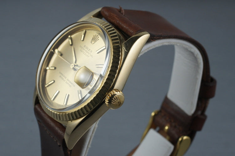 1963 Rolex 14K DateJust 1601