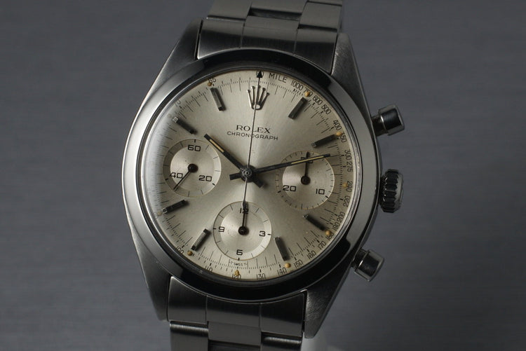 1964 Rolex Pre Daytona 6238 with Silver Dial