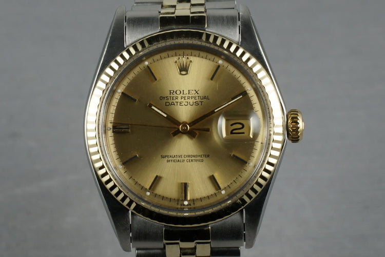 1969 Rolex Datejust 14K/SS 1601