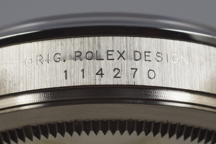 2005 Rolex Explorer 114270