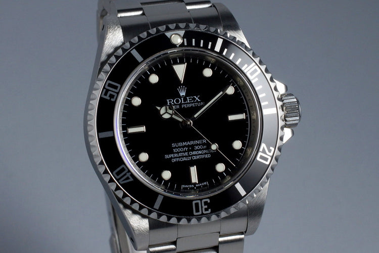 2007 Rolex Submariner 14060M 4 Line