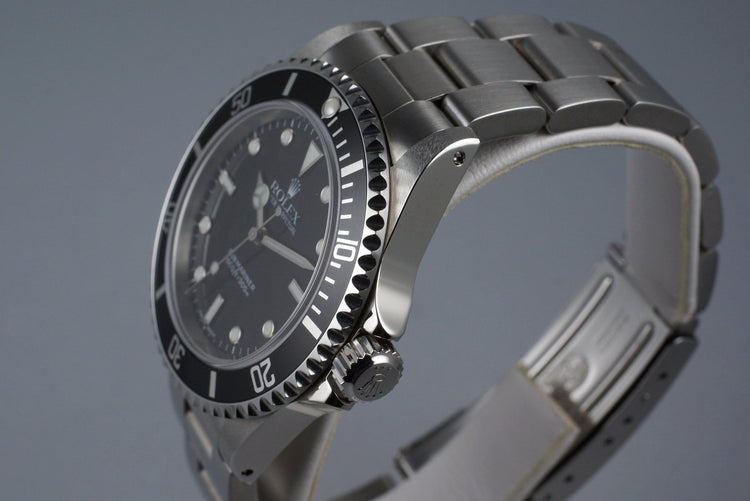 2001 Rolex Submariner 14060M