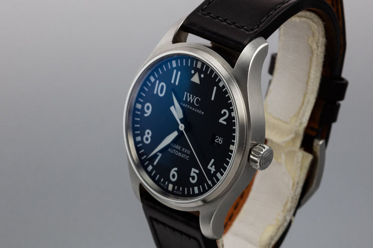 2017 IWC Mark XVIII Pilot's Watch IW327001 with Box and Papers
