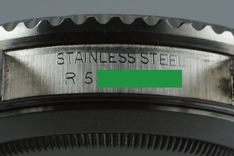 1988 Rolex Submariner 168000 with Box and Papers