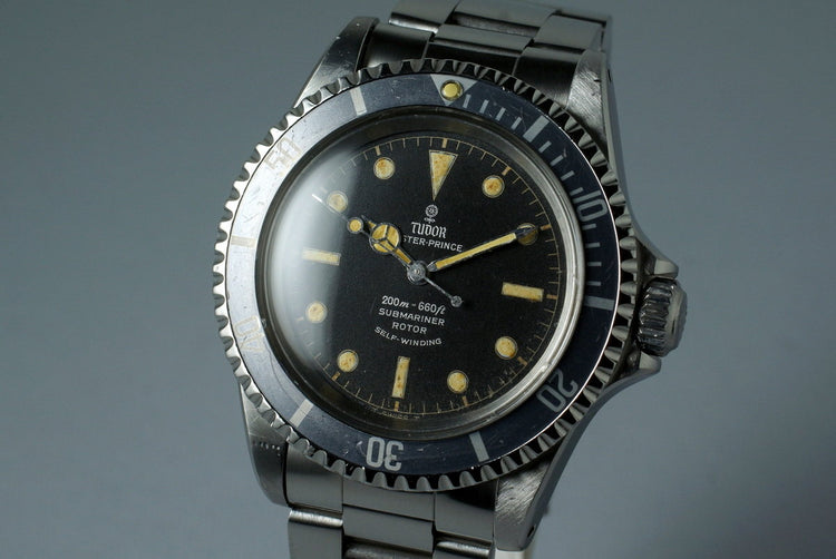 1965 Tudor Submariner 7928 Chapter Ring Dial