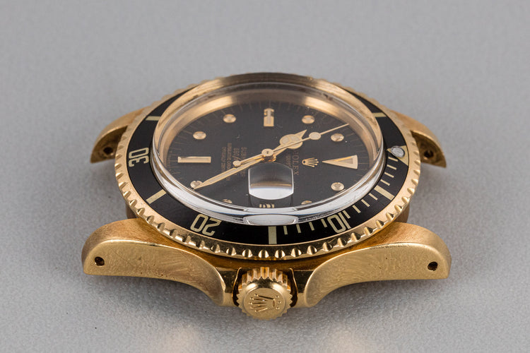 1979 Rolex 18K YG Submariner 1680 with Black Nipple Dial