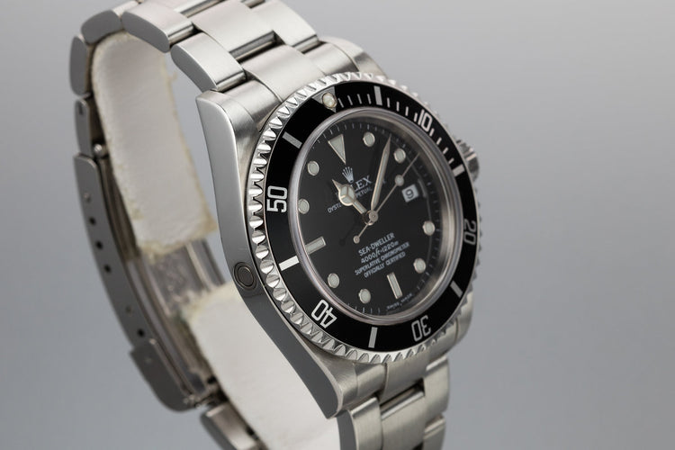 2003 Rolex Sea-Dweller 16600 with Box and Papers