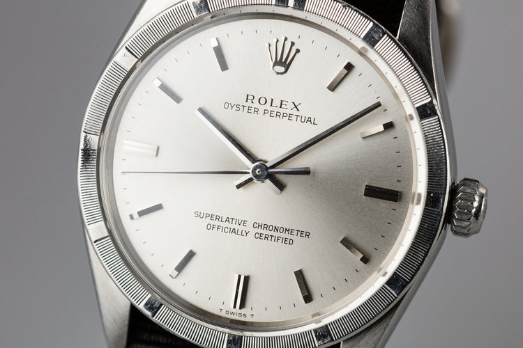 1967 Rolex Oyster Perpetual 1007 Silver Dial