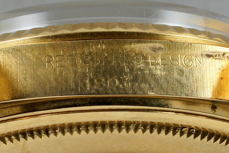 1972 Rolex Vintage 18K YG President 1803 with Sigma Dial