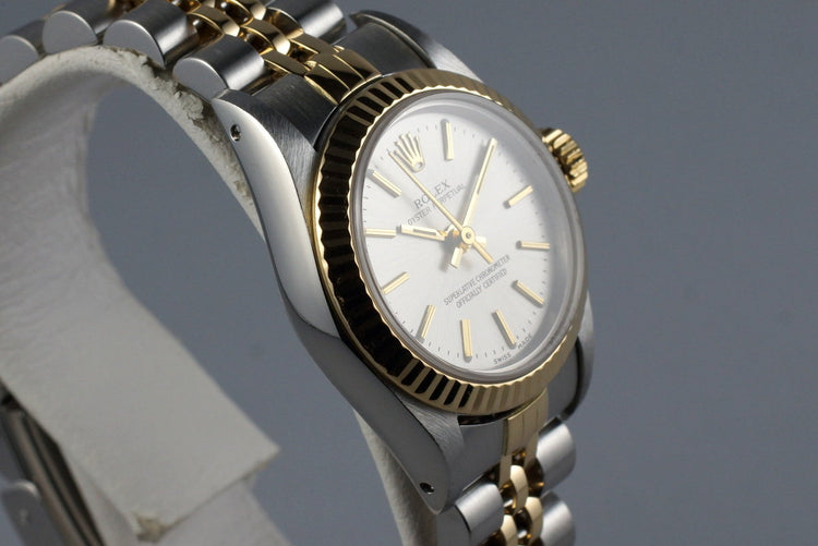1989 Rolex Ladies Two Tone Oyster Perpetual 67193