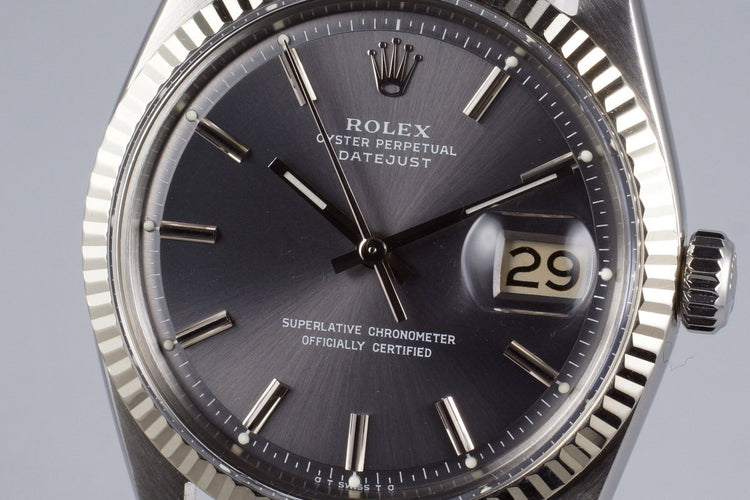 1966 Rolex DateJust 1601 with Gray Sigma Dial