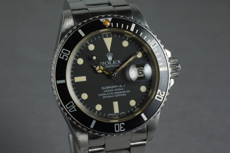 1981 Rolex Submariner 16800