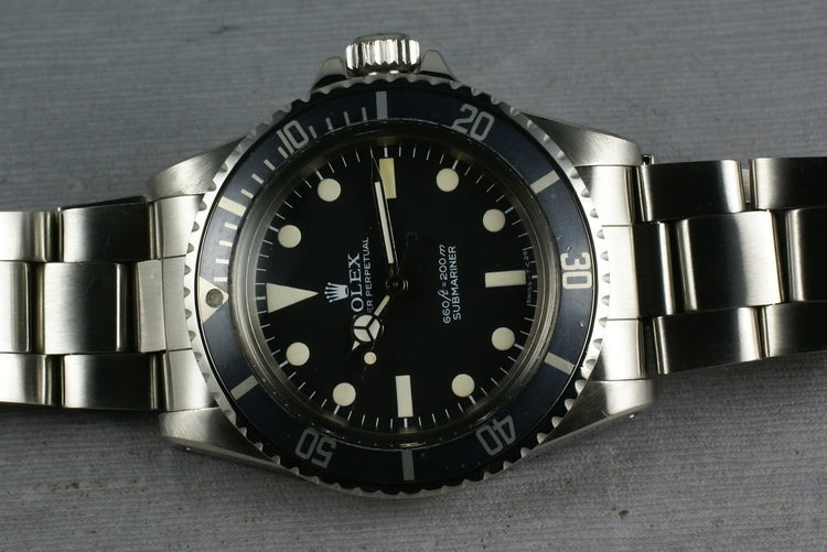 Rolex Submariner 5513 Pre-Comex Dial